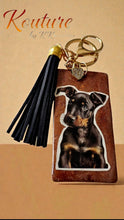 Load image into Gallery viewer, Doberman Puppy Resin Keychain – Kouture by KK