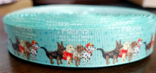 Load image into Gallery viewer, 7/8'' Hero Dog Ribbon. Police Dog Ribbon. Service Dog Ribbon. Military Dog Ribbon. Firefighters Dog Ribbon. Dogs that Save our Lives Ribbon
