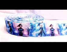 Load image into Gallery viewer, 7/8" Killer Frost Marvel Grosgrain Ribbon. Marvel Hero, Caitlin Snow, suicide squad bad girls Pop Star Super Hero Ribbon