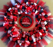 Load image into Gallery viewer, 1.5" Boston Red Sox Ribbon, Patriotic Team Favorite, Quality Ribbon, Baseball Team Unique Gift.