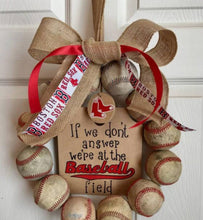 Load image into Gallery viewer, 5/8" Boston Red Sox Ribbon, Patriotic Team Favorite, Quality Ribbon, Baseball Team Unique Gift.