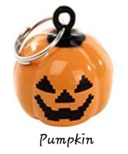 Load image into Gallery viewer, SALE Character Bells. Cat Collar Bells - Dog Collar Bells- Jack Skellington Charm Bell-Pumpkin Bell Pokemon Bell- Charm Spongebob Bell