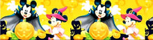 Load image into Gallery viewer, 5/8" and 7/8" Mickey and Minnie Halloween Ribbon. Halloween Ribbon. Trick or Treat Ribbon. Vampire Mickey Mouse