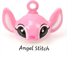 Load image into Gallery viewer, SALE Character Bells. Cat Collar Bells - Dog Collar Bells- Jack Skellington Charm Bell-Pumpkin Bell Pokemon Bell- Charm Spongebob Bell