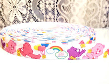 Load image into Gallery viewer, 7/8" Classic Orginal Care Bears Grosgrain Ribbon.