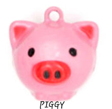 Load image into Gallery viewer, SALE!!! Character Bells - Cat Bells - Cat Collar Bells. Holiday Bells. Pig Charm Bell, Specialty Bells. Panda Bells- Cheshire Cat. Minnie