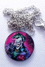 Load image into Gallery viewer, SALE!!! The Joker Necklace Jewelry- Batman and Robin Joker Charms.