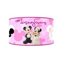 Load image into Gallery viewer, 7/8" Mickey and Minnie Mouse Bride and Groom Grosgrain Ribbon. Wedding Ribbon. Mickey Mouse Wedding. Minnie Mouse Wedding day. Valentine's