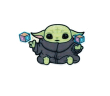 Load image into Gallery viewer, Baby Green Alien Resin Flatback. Baby Alien Planar resin. Baby Hair Embellishment Center Bow Supplies Theme Party Favors