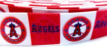 Load image into Gallery viewer, 7/8" Los Angeles Angeles Grosgrain Ribbon. Baseball Sports MLB Ribbon