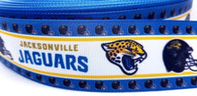 Load image into Gallery viewer, 1.5" Jacksonville Jaguars Grosgrain Ribbon. NFL Football Sports Team Ribbon