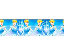 Load image into Gallery viewer, 7/8" Cinderella Princess Grosgrain Ribbon. Princess Ball. Fairy God Mother. Castle
