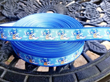 Load image into Gallery viewer, 7/8" Lilo and Stitch Grosgrain Ribbon. Bow Ribbon