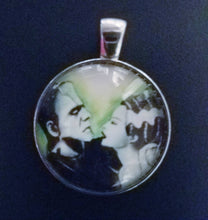 Load image into Gallery viewer, Frankenstein and Frankensteins Bride Charm Jewelry