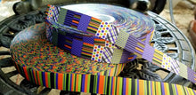 Load image into Gallery viewer, 7/8" Two New Designs Halloween Striped Ribbon and I Love the Stripes with Circles Polka Dots and more.