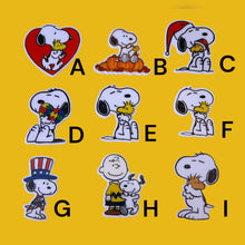 Load image into Gallery viewer, Snoopy Cartoon dog Resin Planar Flatback
