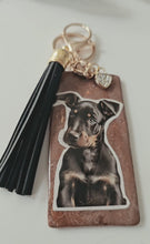 Load and play video in Gallery viewer, Doberman Puppy Resin Keychain – Kouture by KK
