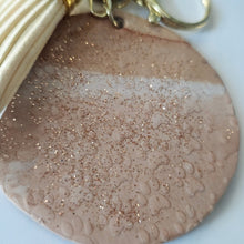 Load image into Gallery viewer, Chihuahua Keychain – Handmade Polymer Clay. Glitter Key Chain. One of a Kind give to rescues
