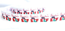 Load image into Gallery viewer, 7/8&quot; Christmas Santa&#39;s Elf Ribbon. Grosgrain
