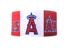 Load image into Gallery viewer, 5/8&quot; Los Angeles Angeles Grosgrain Ribbon. Baseball Sports MLB Ribbon
