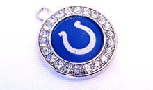 Load image into Gallery viewer, Indianapolis Colts NFL Football Charms. Sports Team Charms in 2cm. Rhinestone Charms
