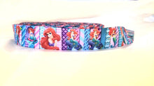 Load image into Gallery viewer, 10 yards in stock - 1&quot; Ariel The Little Mermaid Grosgrain Ribbon. Ariel Princess
