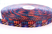 Load image into Gallery viewer, Magic Crest Grosgrain Ribbon. Magic Party Ribbon. Pictures don&#39;t give this ribbon justice comes in 5/8&quot; 7/8&quot; and 1.5&quot;
