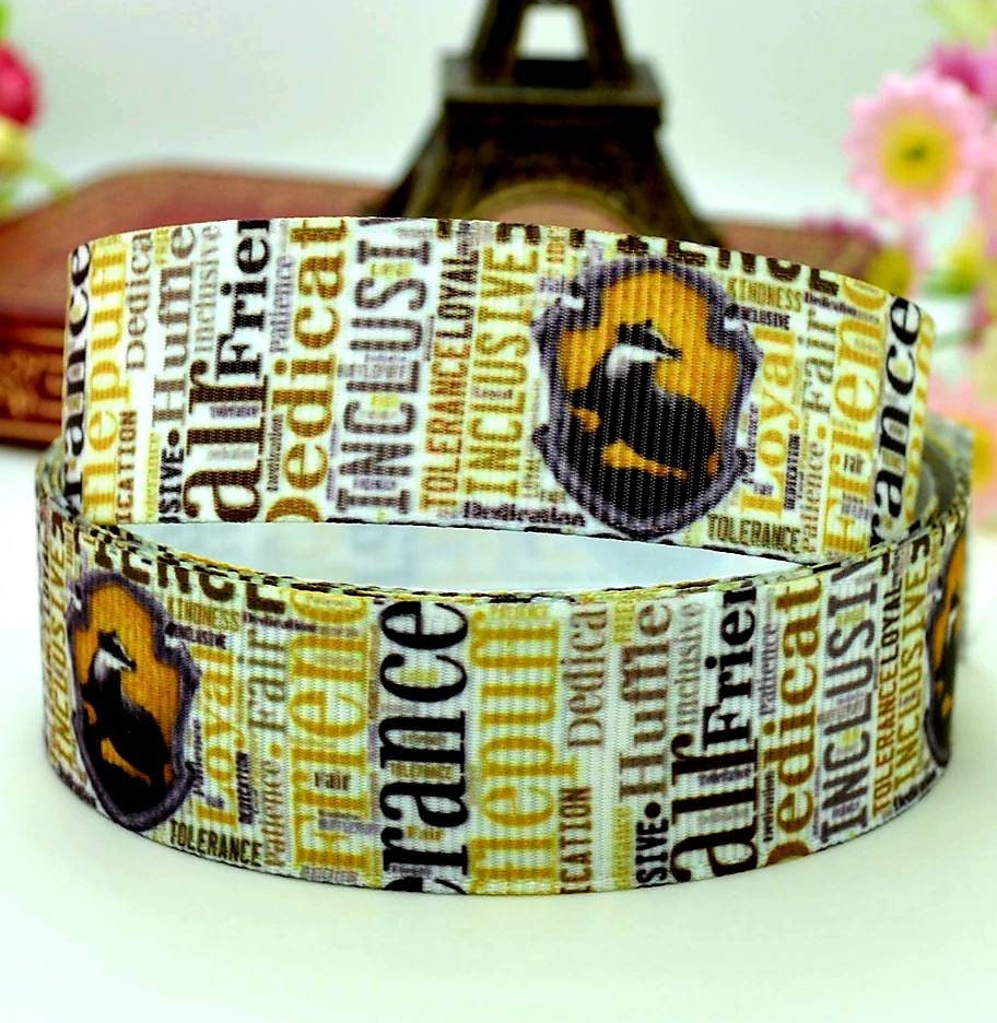 21 yards in stock (not continuous) Magic Badger Dedicated Grosgrain Ribbon. 7/8