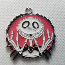 Load image into Gallery viewer, SALE!!! Jack Skellington Charm. Amazing Quality Metal Jack Skellington Jewlery
