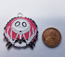 Load image into Gallery viewer, SALE!!! Jack Skellington Charm. Amazing Quality Metal Jack Skellington Jewlery
