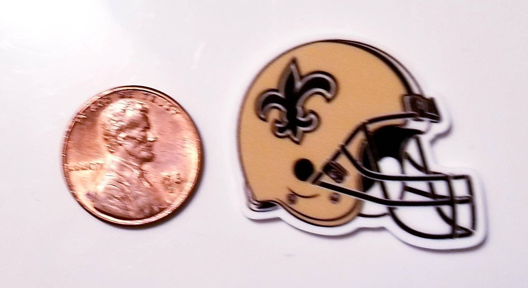 New Orleans Saints Resin Flatback. NFL Planar Sports Embellishments. Football Center Piece. Football Party Favors. NFL resin charm